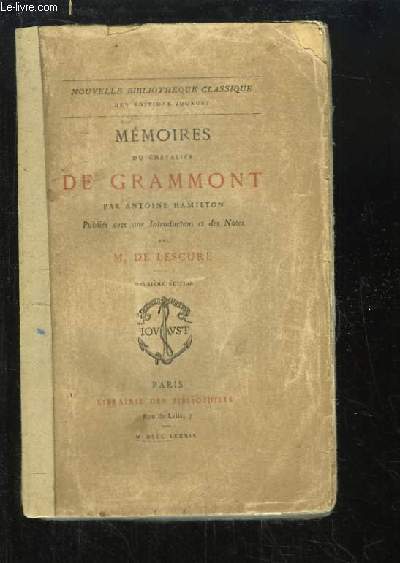 Mmoires du Chevalier de Grammont