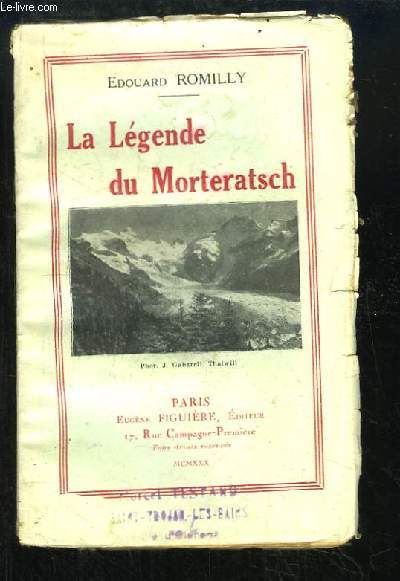 La Lgende du Morteratsch. Lgende suisse en 3 actes.