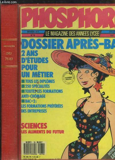 Album Phosphore 1987, du N78 au N83