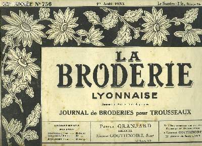 La Broderie Lyonnaise, N756 - 35e anne