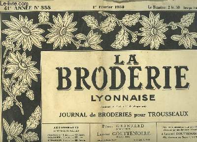 La Broderie Lyonnaise, N888 - 41e anne