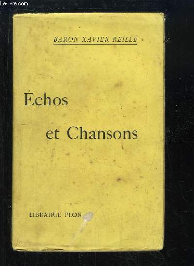 Echos et Chansons.