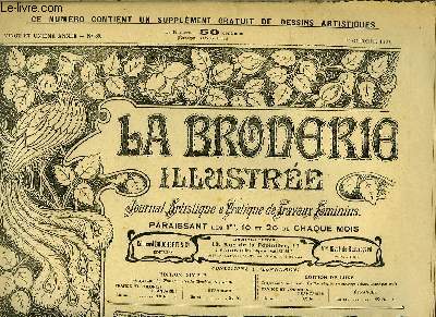 La Broderie Illustre, N89 - 21e anne : Carr de filet cern.