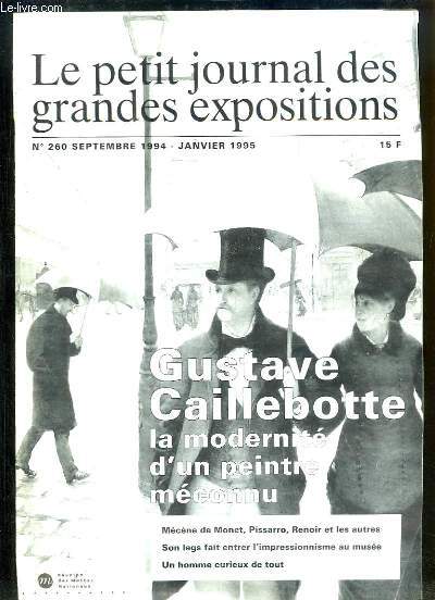Le Petit Journal des Grandes Expositions n260 : Gustave Caillebotte, la modernit d'un peintre mconnu.