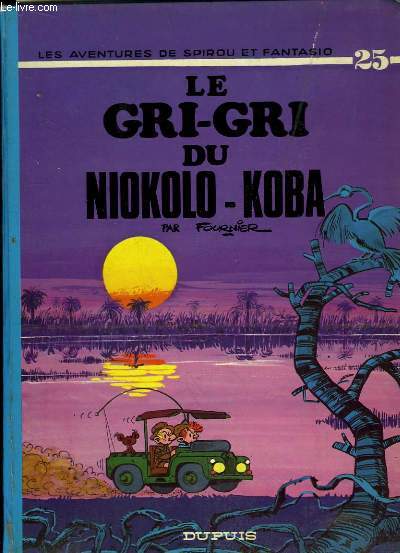 Les aventures de Spirou et Fantasio N25 : Le Gri-Gri du Niokolo-Koba.