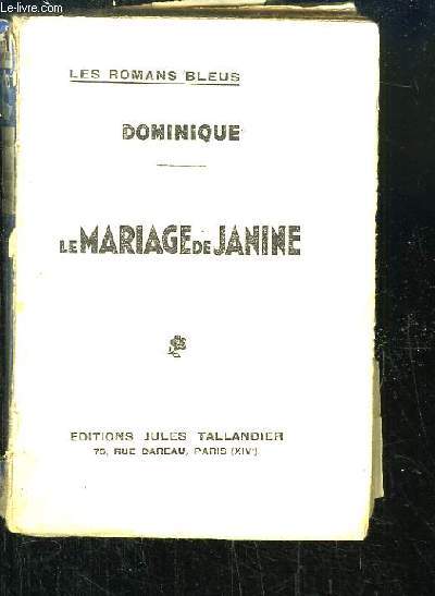 Le Mariage de Janine.