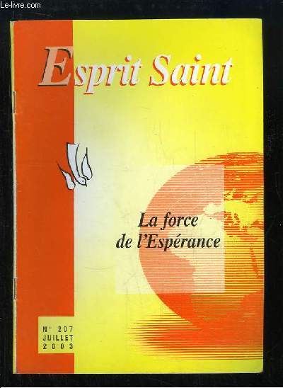 Esprit Saint N207 : La force de l'Esprance.