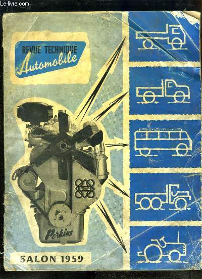 Revue Technique Automobile N162 : Salon 1959