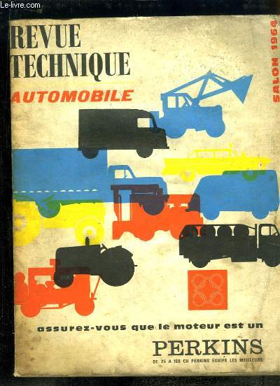 Revue Technique Automobile N222 : Salon 1964