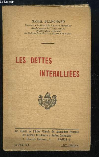 Les Dettes Interallies.