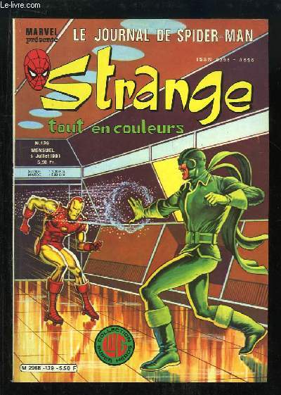 Strange, le journal de Spiderman N139