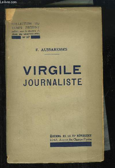 Virgile, journaliste.
