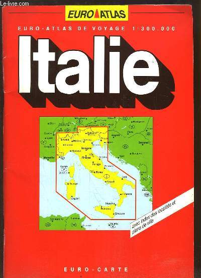 Italie. Euro-Atlas de voyage, 1 : 300000
