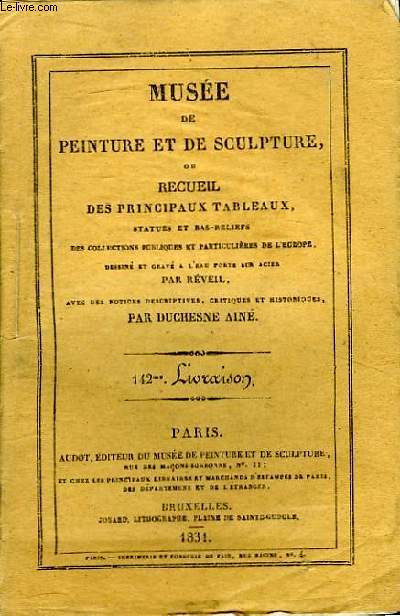 Muse de peinture et de sculpture, 142me Livraison : Les Couseuses - La Femme Adultre - L'Avocat - Chasse  l'Ours - Fte de Village - La Manne.