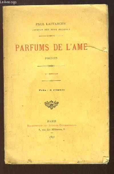 Parfums de l'me. Posies.