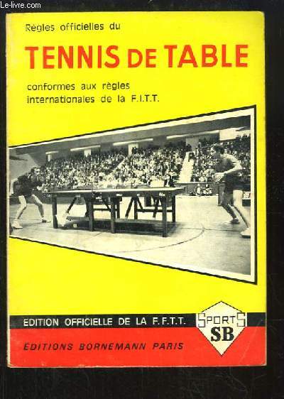 Rgles Officielles du Tennis de Table
