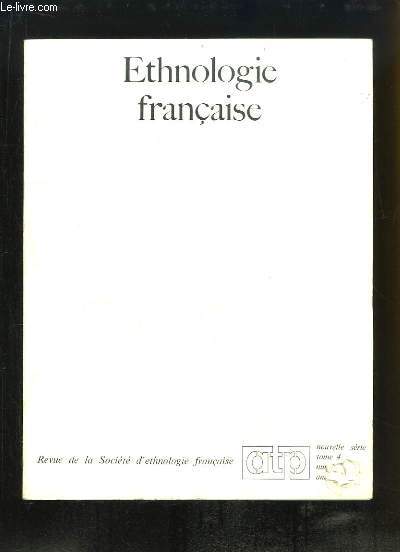 Ethnologie Franaise, Tome 4, N3 : Carnaval et socit urbaine XIVe - XVIe sicles, le royaume dans la ville - Us et coutumes du mariage dans l'ancienne France, les unions  Fontainebleau dans la premire moiti du XVIIIe sicle ...