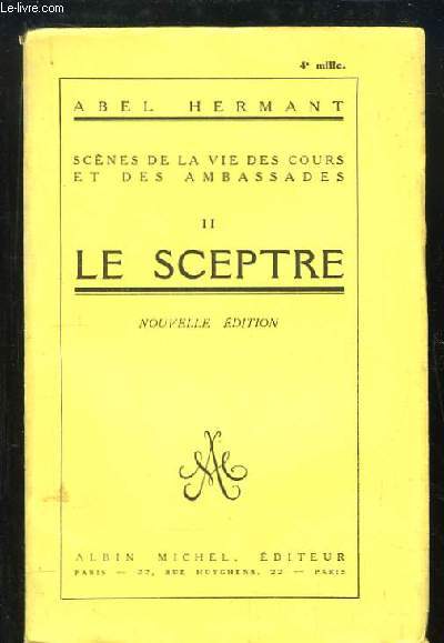 Scnes de la Vie des Cours et des Ambassades, TOME 2 : Le Sceptre