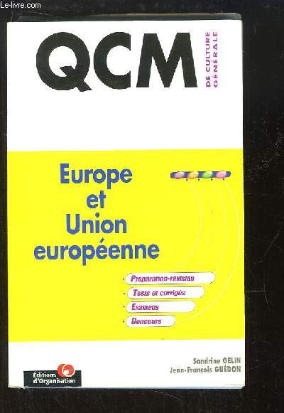QCM de culture gnrale - Europe et Union europenne.