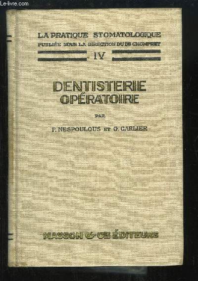 Dentisterie Opratoire
