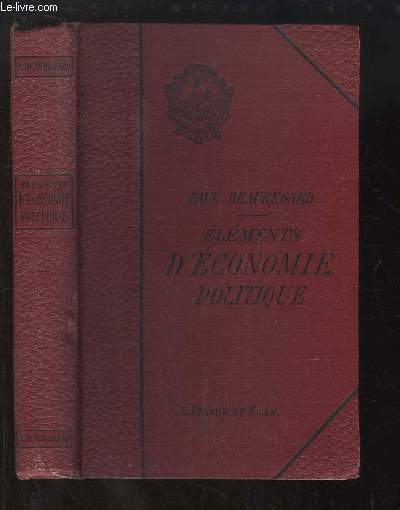 Elments d'Economie Politique.