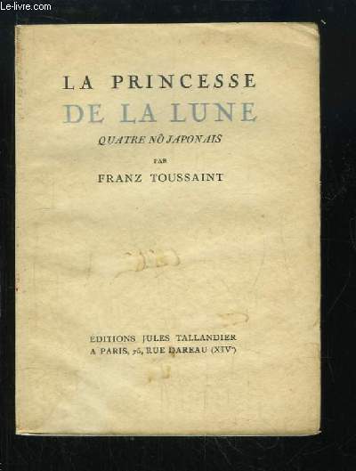 La princesse de la Lune. Quatre n Japonais.