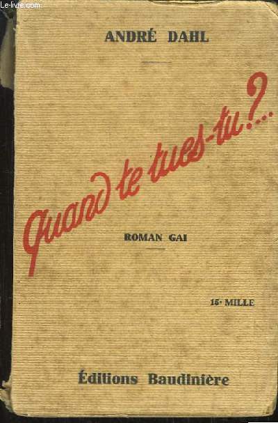 Quand te tues-tu ? ... (Histoire d'un suicide)