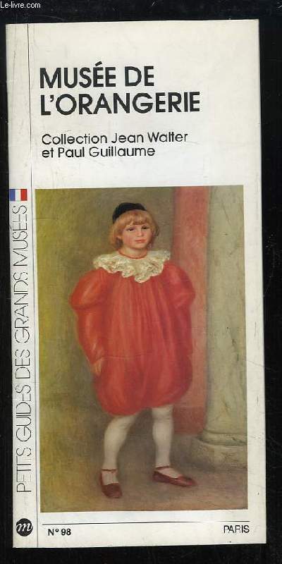 Muse de l'Orangerie. Collection Jean Walter et Paul Guillaume.