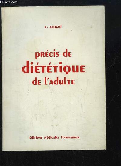 Prcis de Dittique de l'Adulte.