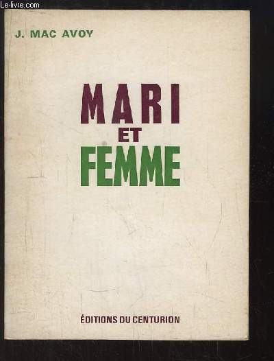 Mari et femme