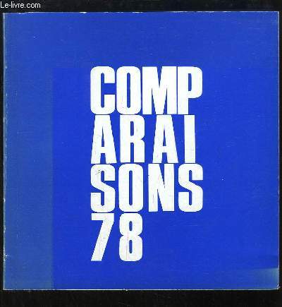 Comparaisons 1978. 