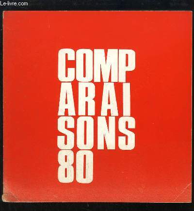 Comparaisons 1980. 