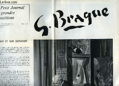 Le Petit Journal des Grandes Expositions, Nouvelle srie N1 : G. Braque