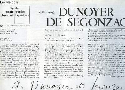 Le Petit Journal des Grandes Expositions, nouvelle srie N31 : Dunoyer de Segonzac, 1884 - 1974