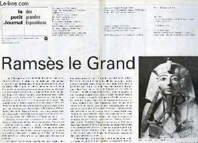 Le Petit Journal des Grandes Expositions, nouvelle srie N37 : Ramss Le Grand