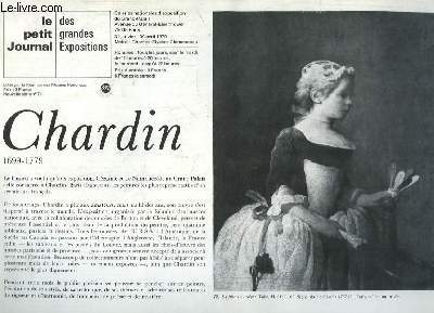 Le Petit Journal des Grandes Expositions, nouvelle srie N74 : Chardin, 1699 - 1779