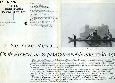Le Petit Journal des Grandes Expositions, nouvelle srie N138 : Un Nouveau Monde : Chefs d'Oeuvre de la peiture amricaine, 1760 - 1910