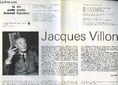 Le petit Journal des grandes Expositions, nouvelle srie N26 : Jacques VILLON