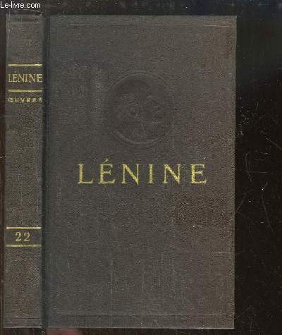 Oeuvres de V. Lnine. TOME 22 : Dcembre 1915 - Juillet 1916