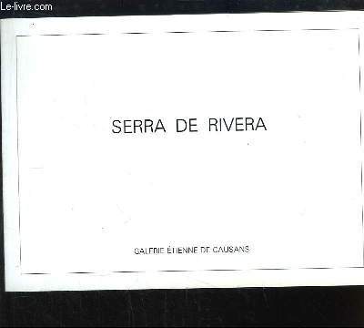 Serra de Riviera. Exposition du 23 au 29 octobre 1980