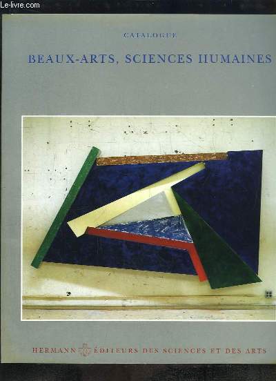 Catalogue Beaux-Arts, Sciences Humaines.