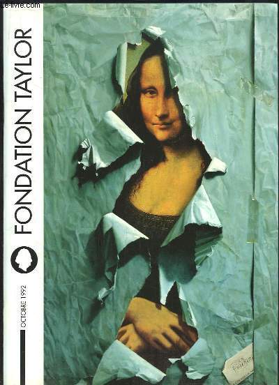 Fondation Taylor - Octobre 1992