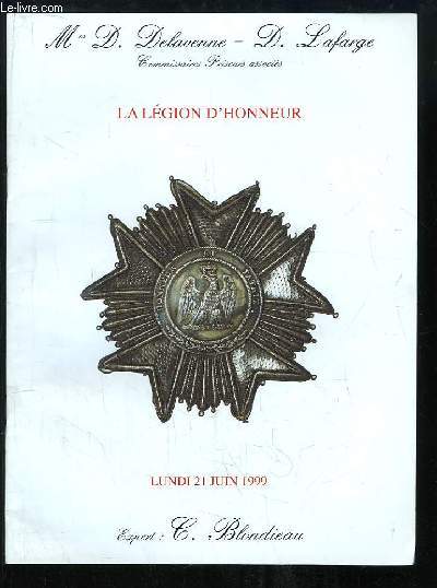 Catalogue de la Vente aux Enchères, du 21 juin 1999 à Drouot-Richelieu. 