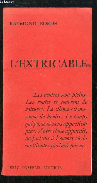 L'Extricable.