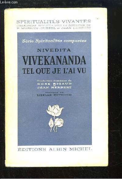 Vivekananda tel que je l'ai vu.