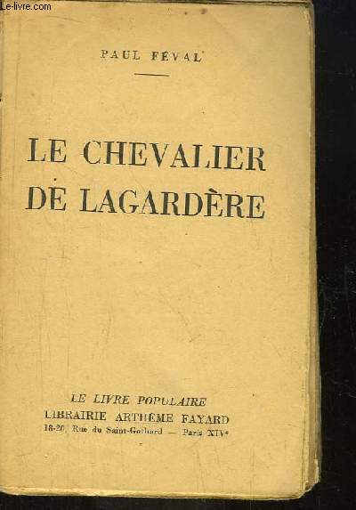 Le Chevalier de Lagardre