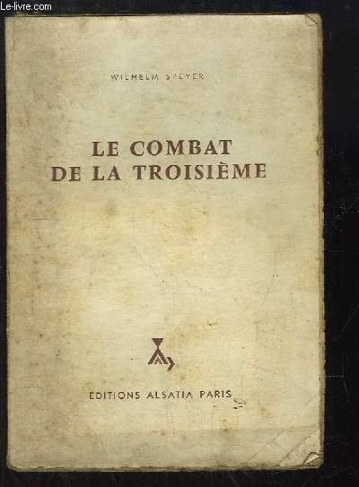 Le combat de la troisime.