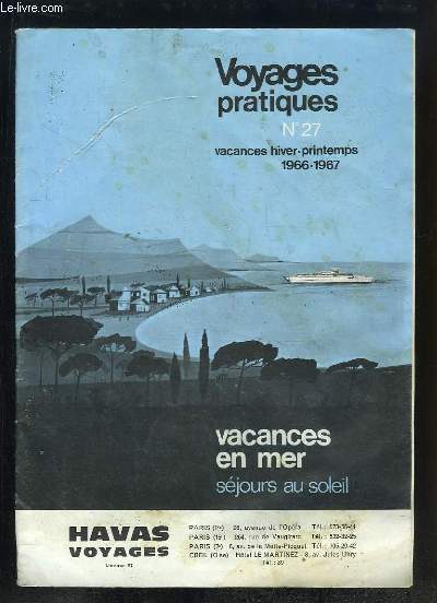 Voyages Pratiques N27. Vacances en mer. Sjours au soleil.