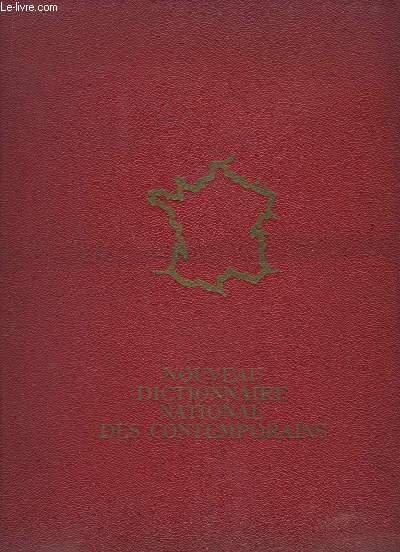 Nouveau dictionnaire national des contemporains 1961 - 1962