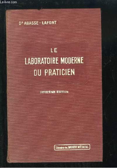 Le laboratoire moderne du praticien